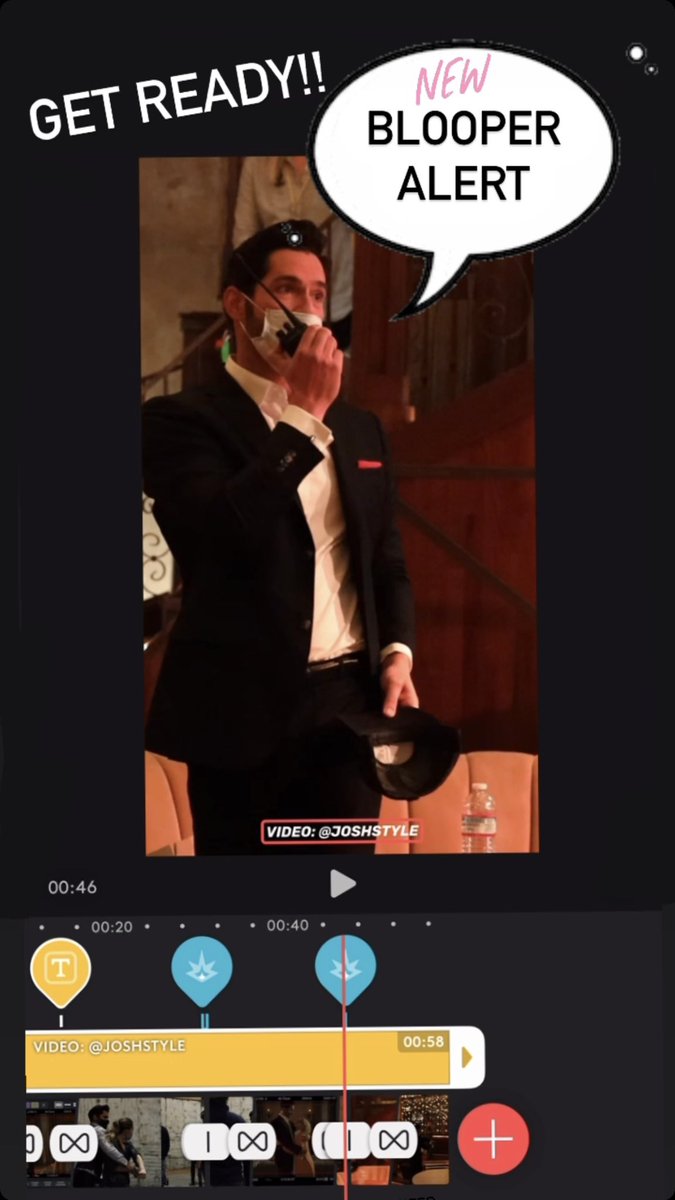 Blooper Reel Alert. Almost done cutting it together. Might post on my IG today instead of waiting for tomorrow! Stay tuned!