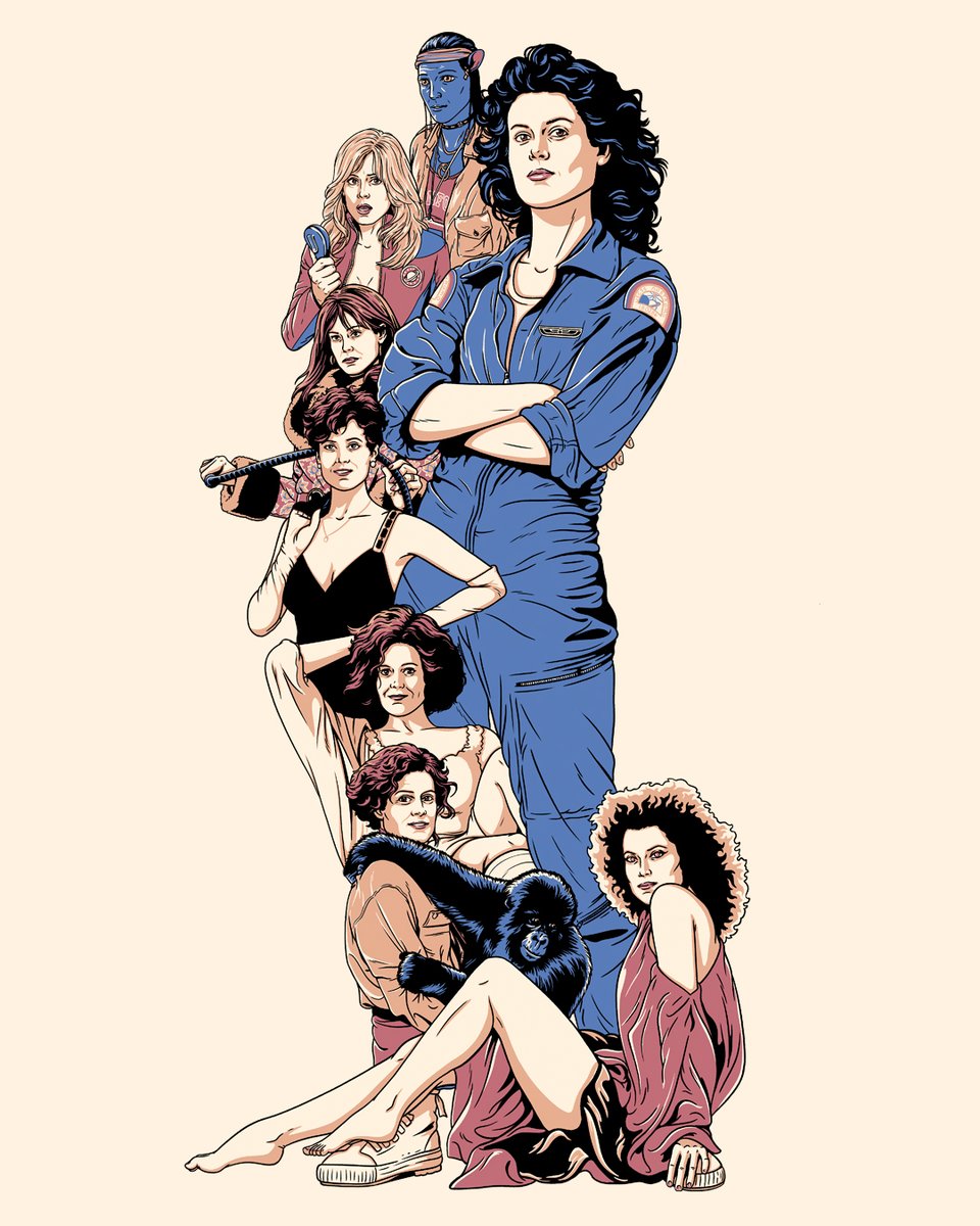 Derek_Eads's tweet photo. Sigourney Weaver #Alien #Ghostbusters #GalaxyQuest #Avatar https://t.co/mXGb24tXf7