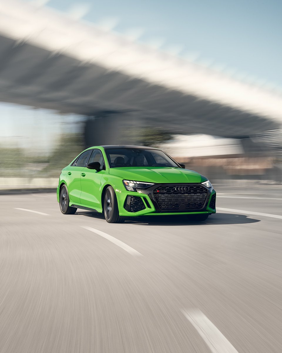 Audi's tweet photo. Overload your senses with 401hp. #AudiRS3 https://t.co/xtcnMgkp0Z