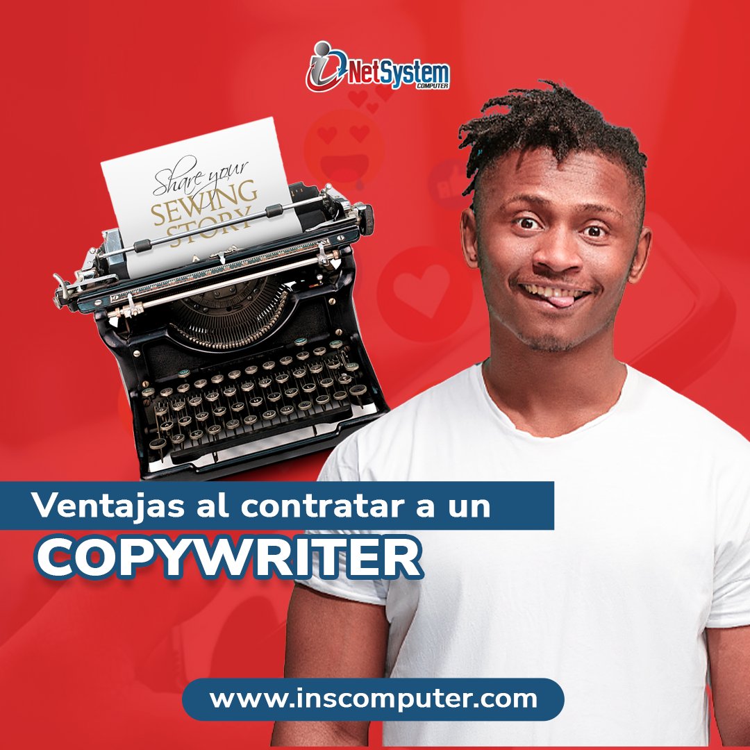 inscomputer's tweet photo. El Copywriter comunica de forma práctica, de fácil comprensión para el cliente potencial y de manera persuasiva. Crea textos de ventas para los productos y/o servicios de la marca o negocio. Produce textos creativos y emocionales que conectan con los clientes potenciales. https://t.co/1ZhMBdkgIv