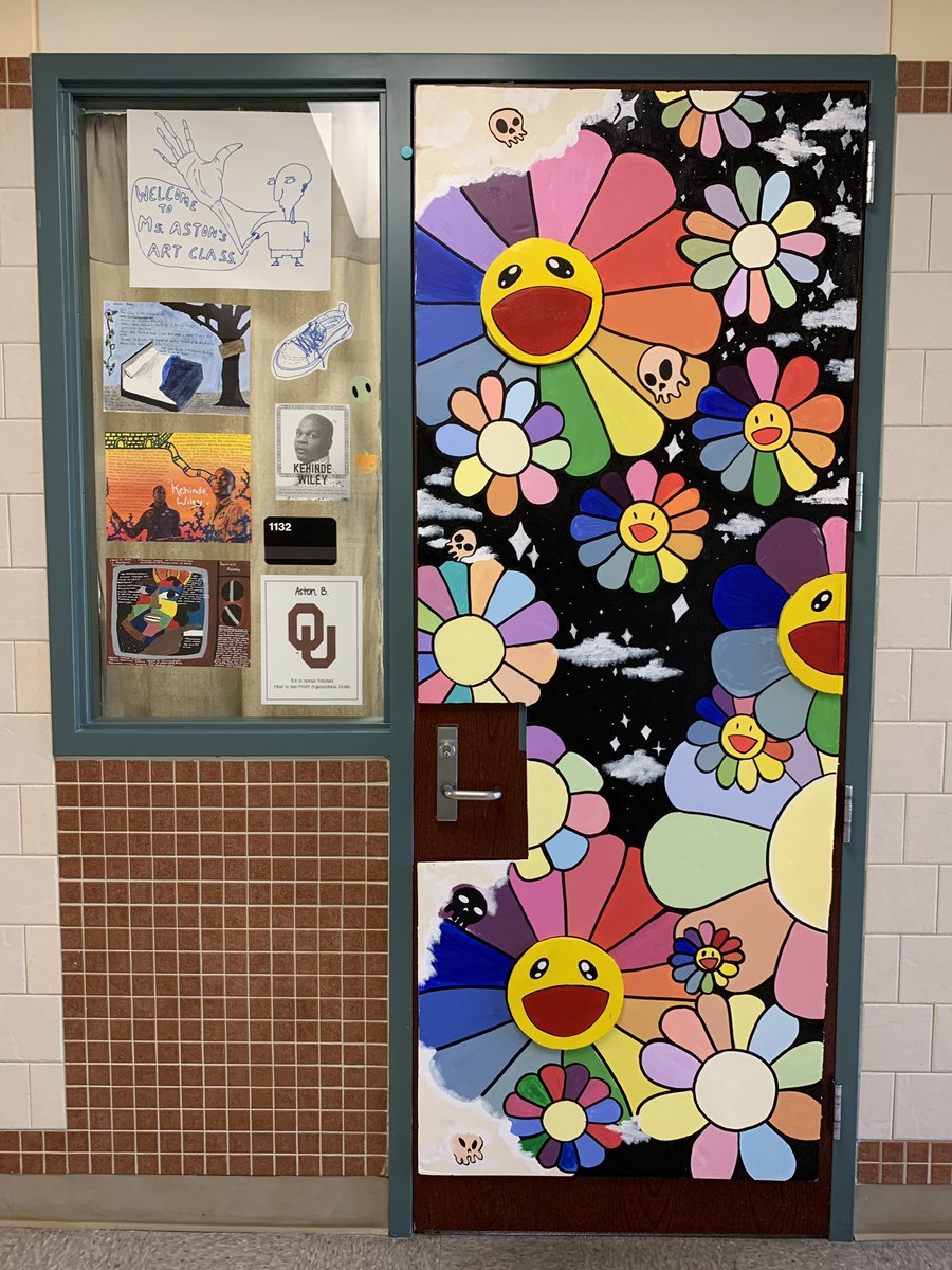 RhhsArt's tweet photo. Thank you NAHS members for our door covers! https://t.co/jFkhoeo1Le