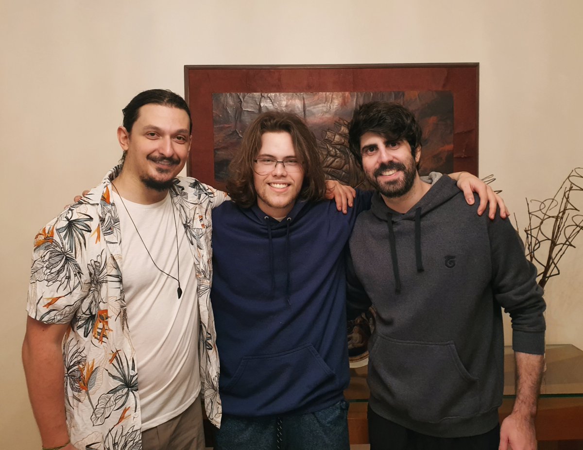 WaddleGuins's tweet photo. Yes, we are doxxed!

@Minastyr (left) @KaulingJG (center) @RConker28 (right)

😊💙 https://t.co/NXAKZ8ziBI