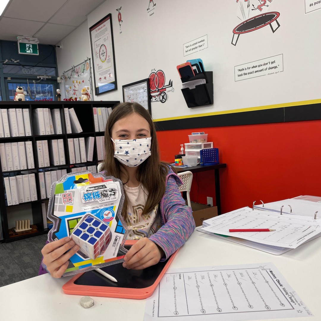 MathnasiumPv's tweet photo. Another Magic Cube has been redeemed 📢
Congratulations Eleni! Her hardwork has helped her improve and also win a prize 🎁

Find out how we make math, make sense! Call (416) 792-6284 today!

#Mathnasium #mathtutor #math #mathisfun #mathforkids #matheducation #education #rubiks https://t.co/dPjlPleHjp