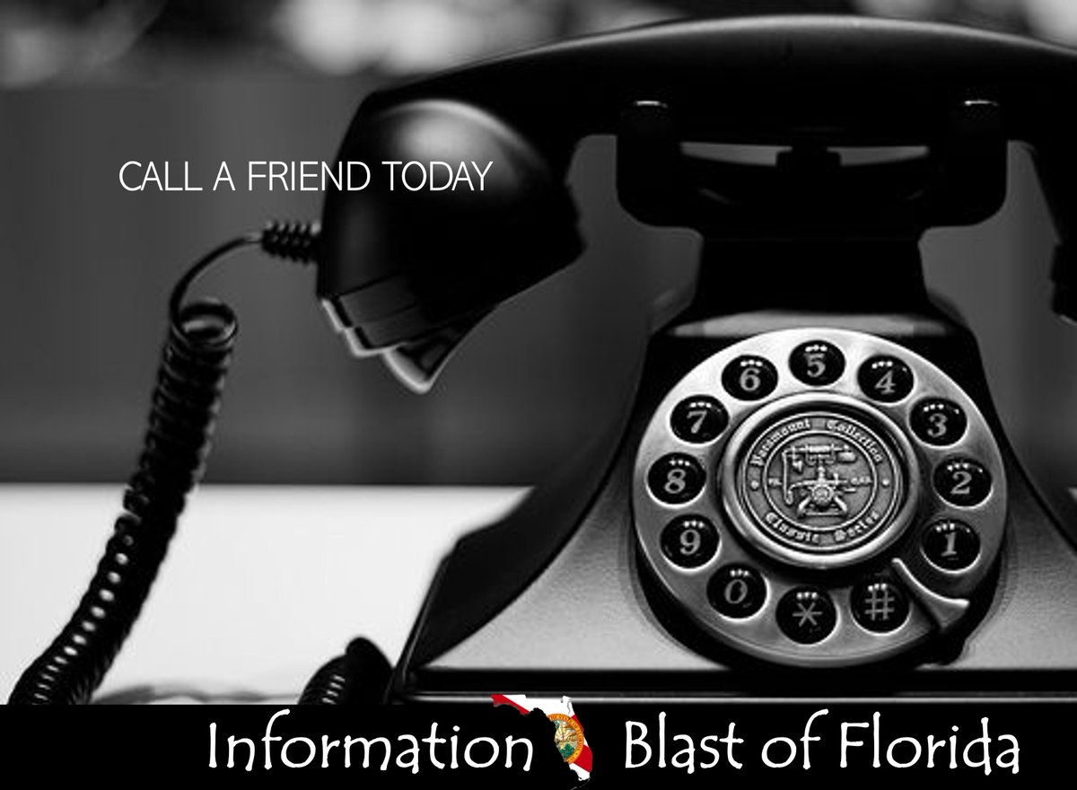 InfoBlastFL's tweet photo. It's Thursday! Call a friend and then take a look at your Information Blast. 

https://t.co/NMMDEKlf8q

#IBOF #veterans #vetshelpingvets #veteranshelpingveterans #milspouse #military
#InfoBlastFlorida #Mentalhealthawareness #UnitetheCommunity #22aday #Getoutgetactive https://t.co/ATmOxWImWr