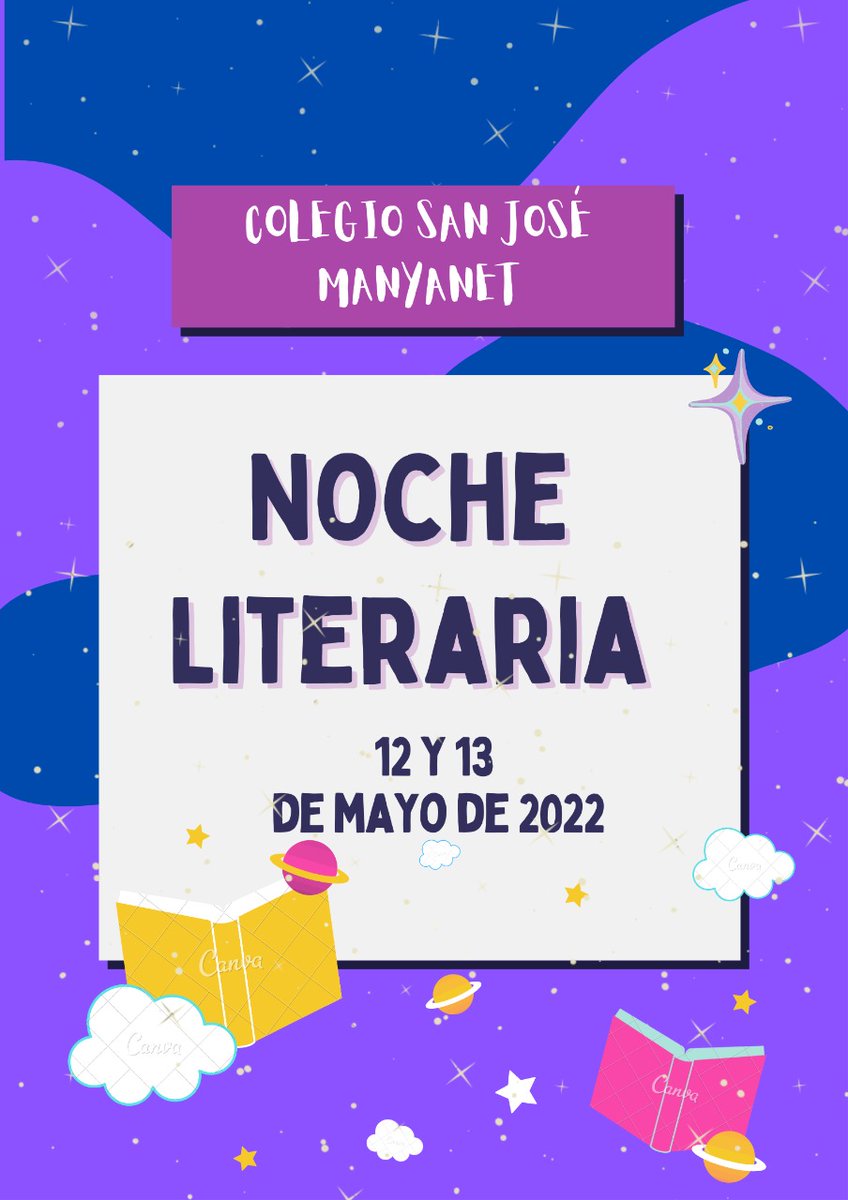 ManyanetItagui's tweet photo. Todo a punto para nuestras Noches Literarias 2️⃣0️⃣2️⃣2️⃣
Un espacio para disfrutar en familia y para asombrarnos con el talento de nuestros niños, niñas y jóvenes
Acompáñemos desde las 5:30 hasta las 7:30 p.m🌠📚
#sellonazaret
#conectadosati
#conectadosporti https://t.co/rbnoYxdS66