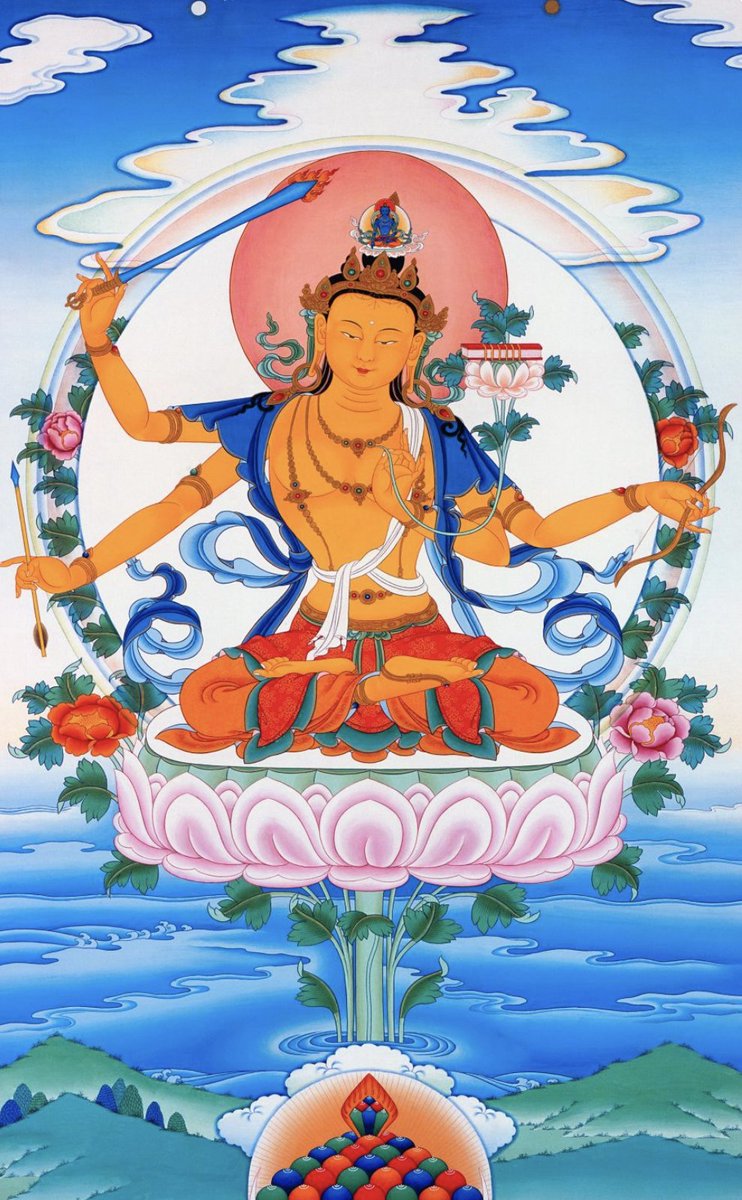 KhenpoRinpoche's tweet photo. Empowerment &amp; Teachings on Four-Armed Golden Red #Manjushri
https://t.co/uYPgbiuCnm
Raising Windhorse Retreat
May 28-30
Padma Samye Ling

Webcast Teachings on Golden Red Manjushri by Jamgon #Mipham Rinpoche, with In-Person Empowerment w/ special ritual blessing ceremony https://t.co/jdTQ9Y6j1w