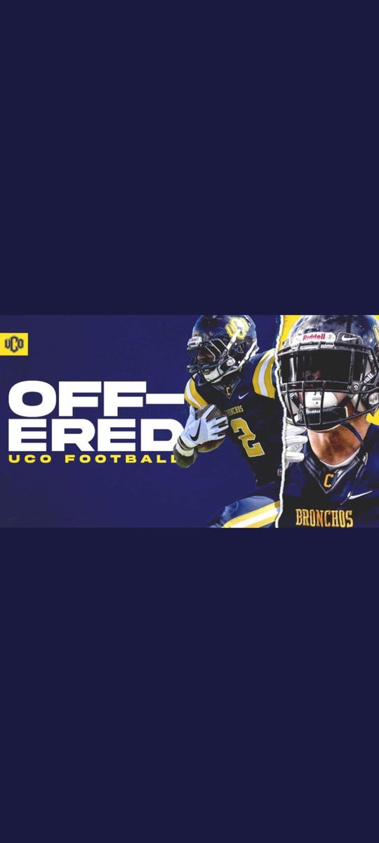 DeuceSearles's tweet photo. #AGTG After a great conversation with @_CoachDonald I'm blessed to receive an offer from The University Of Central Oklahoma. @LarryWMcrae @coach_granville @PatrickNava22 @DREALDSPILL @PopSearles  @mamba7v7 @Nextlevelsports https://t.co/Cu8agbRXN5