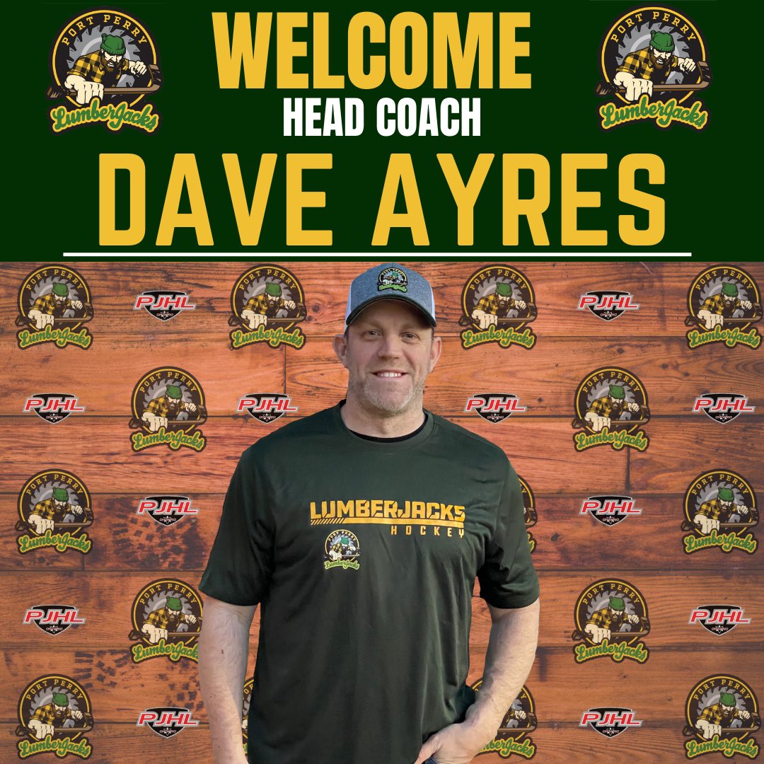 🚨🪓STAFF ANNOUNCEMENT🪓🚨

We are thrilled to announce that Dave Ayres will be joining the Lumberjacks as our first ever head coach, effective immediately.

Dave split last season coaching between Whitby Wildcats U16 AAA and the Vermilion County Bobcats of the SPHL.