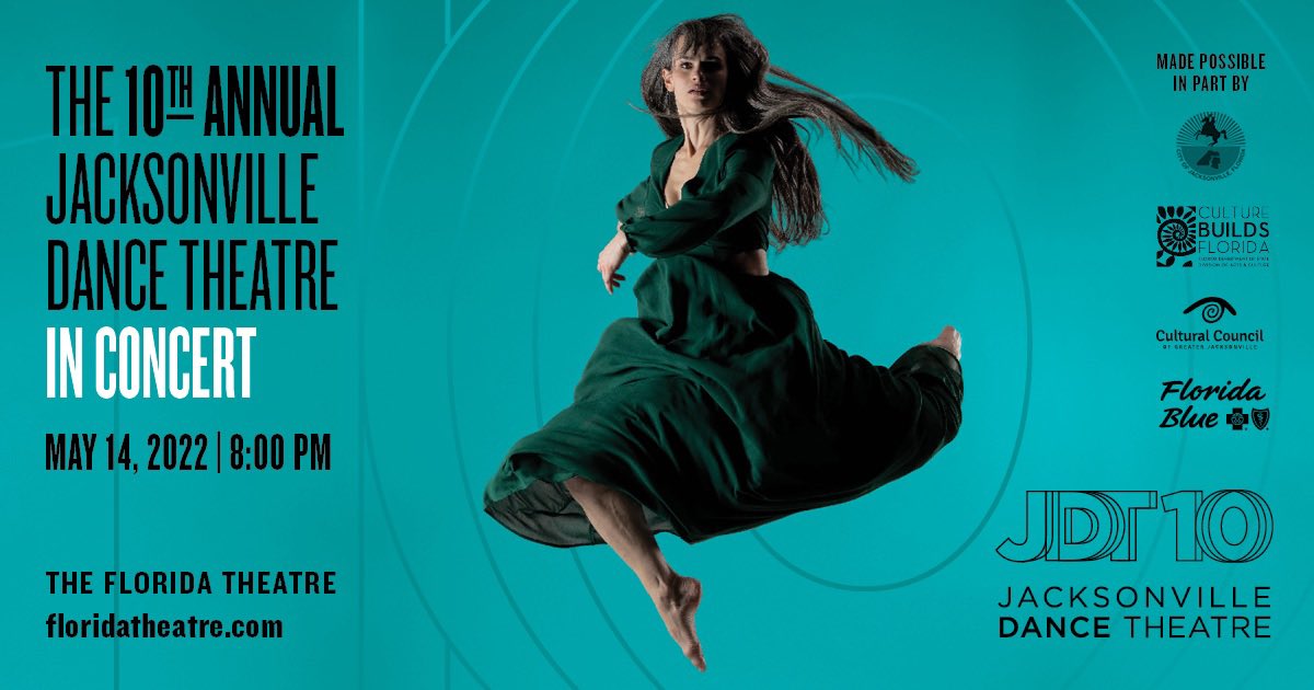 JDTheatre's tweet photo. Join us this Saturday at the @FloridaTheatre for an evening to move you as we celebrate 10 years of professional modern dance in @CityofJax 

@DTJax @MoreArtCulture https://t.co/WdbVJmF9RW