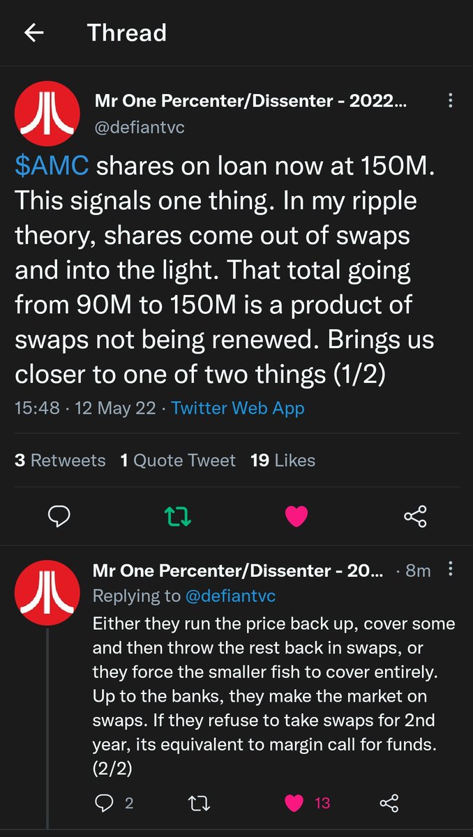 FryLockInvestor's tweet photo. “They’re banking on you losing your stamina.” - Jon Stewart ...2023? 2030? 💎👐🚀 $AMC #BuyTheDip #BuyTheRip #ApesNotLeaving #AMCWeLoveTheStock #AMCStrong #AMCSqueeze #NakedShorts #DarkPoolAbuse #KenGriffinLied #AMCGoldBackedCrypto #MOASSisComing #AMC500k https://t.co/n306AmjMBE