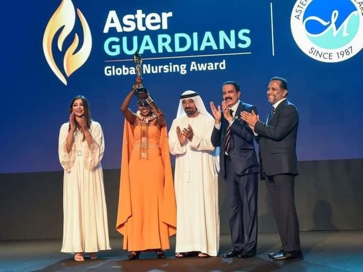 1/2
Pleased to congratulate Qabale Duba, a nurse at Marsabit County Referral Hospital(MCRH), for emerging the inaugural winner of the <a href="/AsterGuardians/">Aster Guardians</a> Global Nursing Award. Dida Jirma, who is Marsabit’s <a href="/BeyondZeroKenya/">Beyond Zero</a> Coordinator, was also named as one of the 9 finalist.