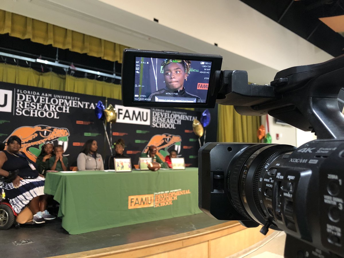 AlisonPosey14's tweet photo. Signing days are my favorite days. 

Congrats to @NFC_Athletics @TNarkinsky (⚾️- TCC) and @MicahMccorvey8 (🏈- Methodist) as well as FAMU DRS’ Ameari Logan (🏈- Warner) and Joshua Donaldson-Fountain (🏀- Webber)! https://t.co/YdZXgBPPit