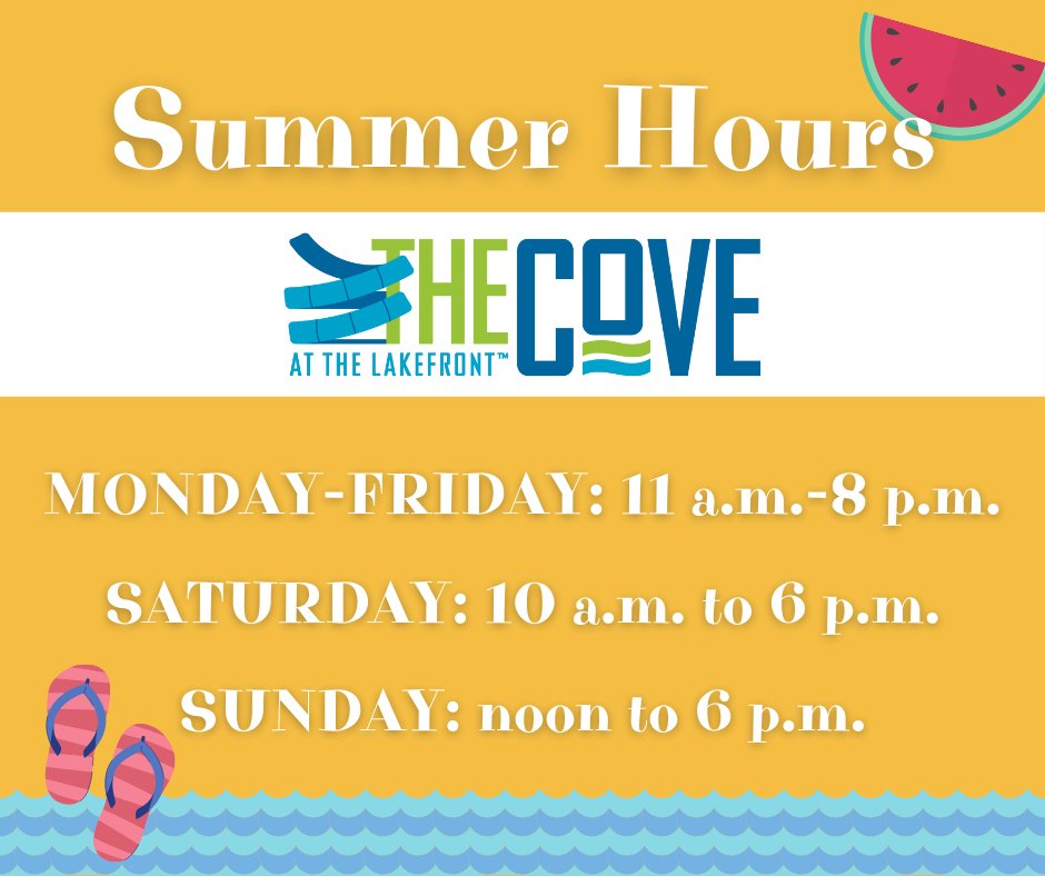 Our Summer hours begin Friday, May 20! 🎉 ☀️