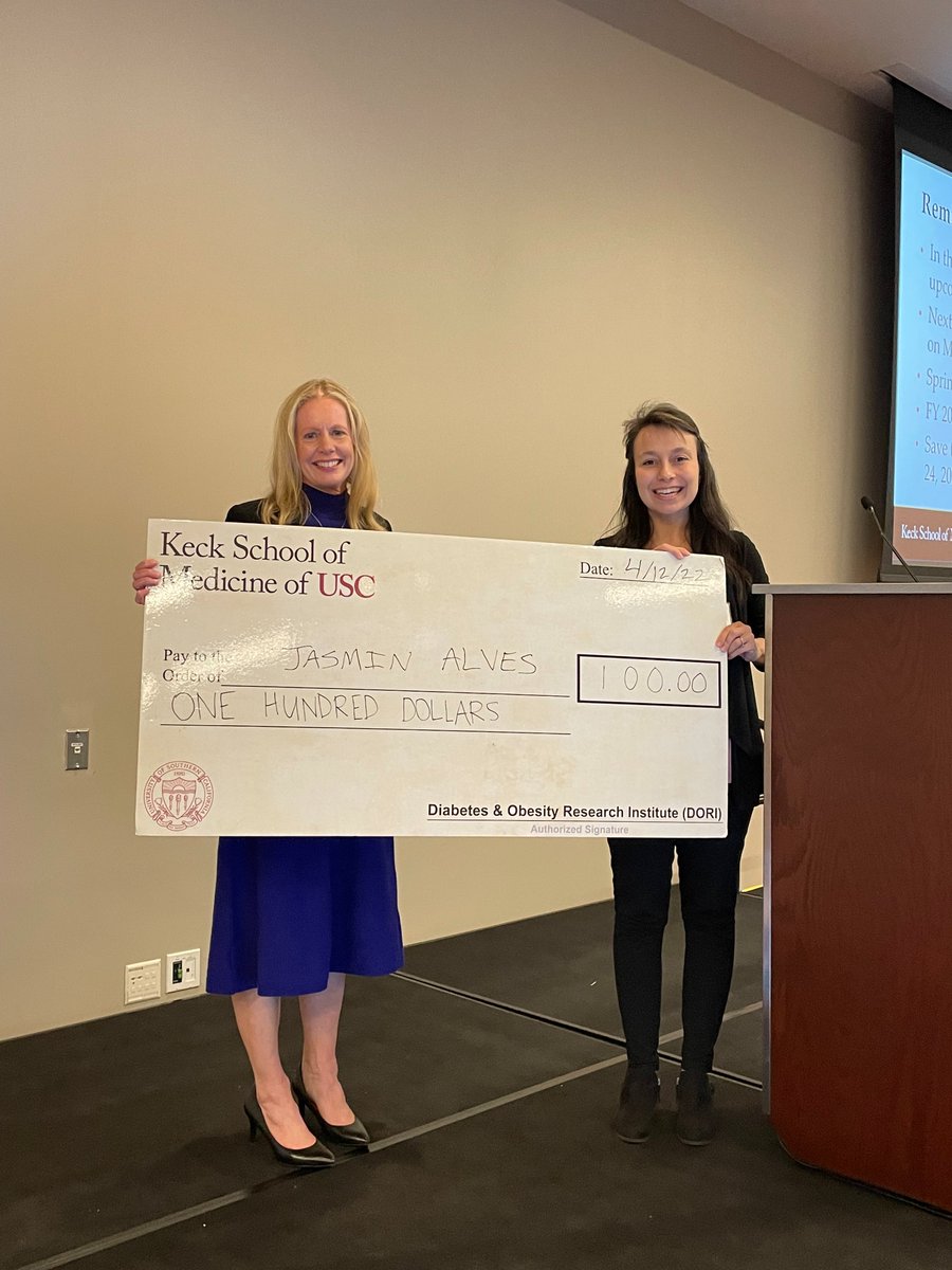 BRANCH_LAB_USC's tweet photo. We'd like to highlight three of our lab members for their presentations at this year's DORI Research Symposium. Dr. Jasmin Alves even winning an award for her speaking presentation! Contratulations! @USC_DORI @DeanMeltzer https://t.co/BC8B7vhFbQ