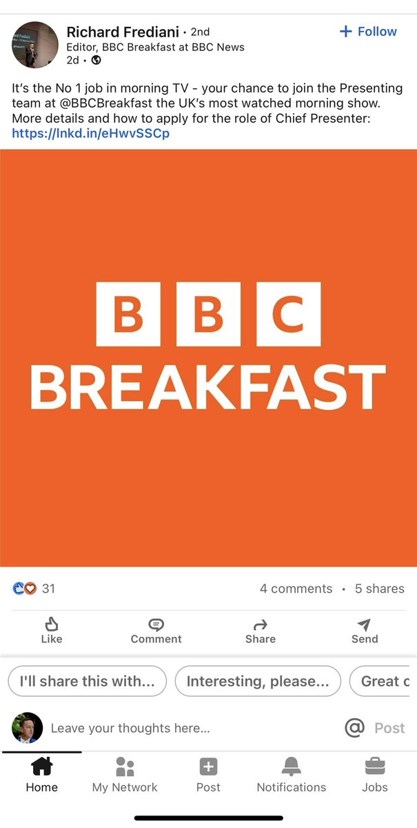 karljconnor's tweet photo. @piersmorgan You should apply lol 😂 https://t.co/Oww8AYkuo1