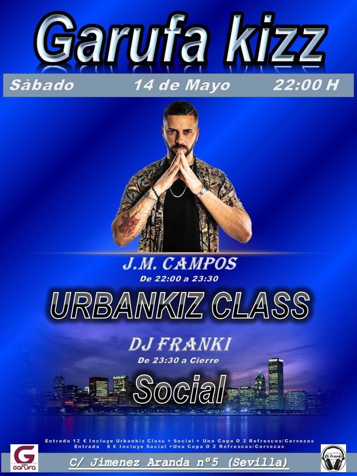 ¿Y el sábado 14, tenemos algo? ¡¡Claro!! ¿Quieres aprender el baile de moda y ponerlo en práctica: GARUFAKIZZ.