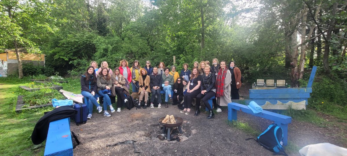 AmyHallGibson's tweet photo. Day 3 of @EUErasmusPlus 

What an incredible end to our European delegates visit 🌞

Taking part in a #SchemaPlay Day 

Visit to @smilechildcare1 loving their cat scratch castle 😻

And a visit to #ExpectingSomething

@StarcatchersUK https://t.co/97BJanfOV1