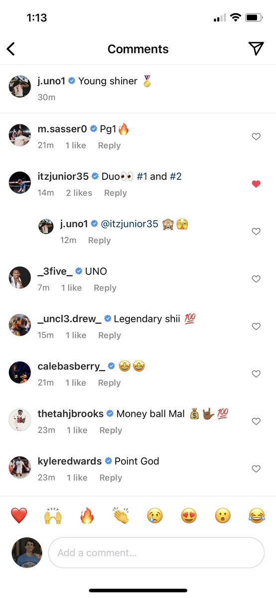 ColeDutherage's tweet photo. @SHPawdcast Commented this on Shead’s Instagram yesterday https://t.co/p9YSv5zerw