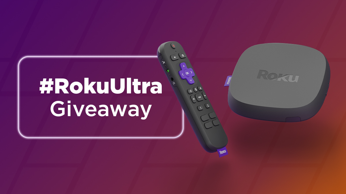 Roku's tweet image. 🚨 GIVEAWAY ALERT 🚨 
 
Roku Ultra now comes with our best remote, the Roku Voice Remote Pro.
 
🔋 Rechargeable battery
🗣 “Hey Roku” voice commands
🔊 Lost remote finder
 
To enter for a chance to win, RT/reply using the hashtag #RokuUltra and tell us what you'd stream first.