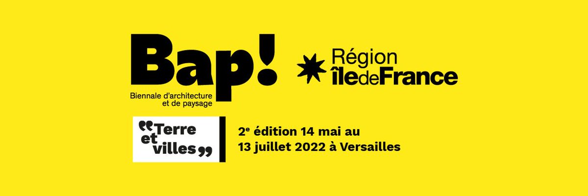 HAROPA PORT est partenaire, aux côtés de 
<a href="/linstitutPR/">L'Institut Paris Region</a>, de la 2e Edition de la Biennale d’architecture et du paysage (#BAP2022) qui se tiendra à Versailles du 14 mai au 13 juillet 2022 sur le thème de « Terre et villes » 👉 bap-idf.com