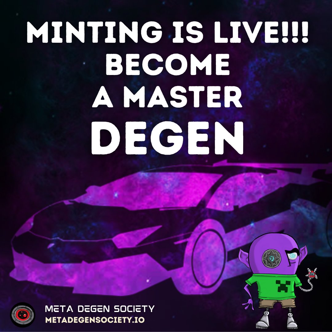 Meta Degen Society tweet media