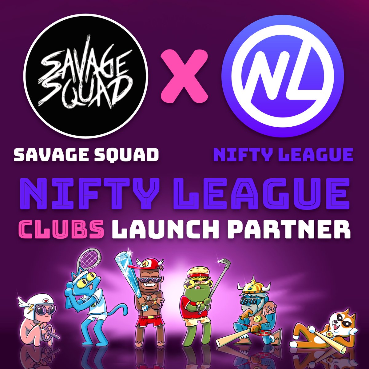 star_on_chain's tweet photo. Super excited to announce @SavageS00610211 
 will be a @NiftyLeague guild partner! https://t.co/J26hbmzlrf