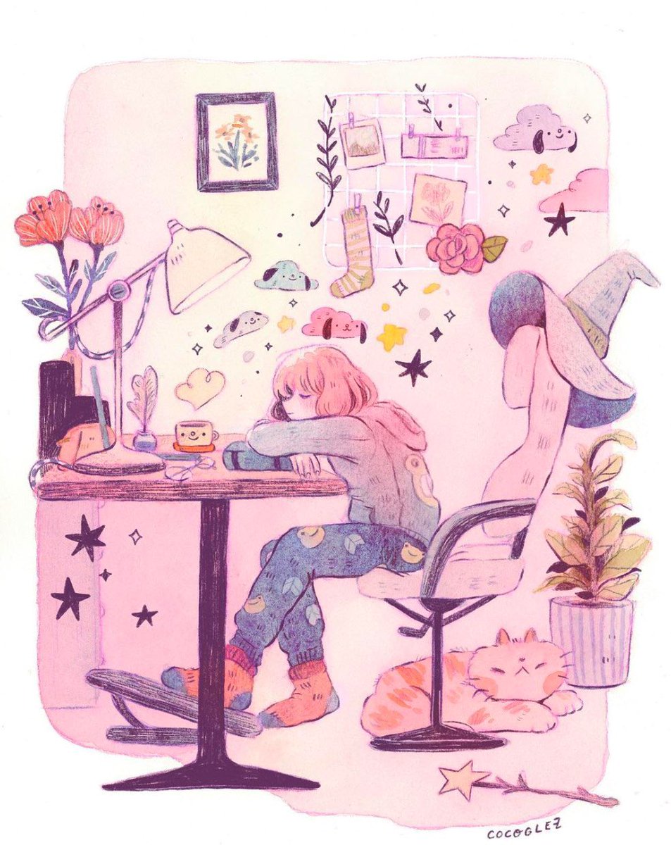 coco__glez's tweet photo. study night ✨ https://t.co/2FlGycFbfp