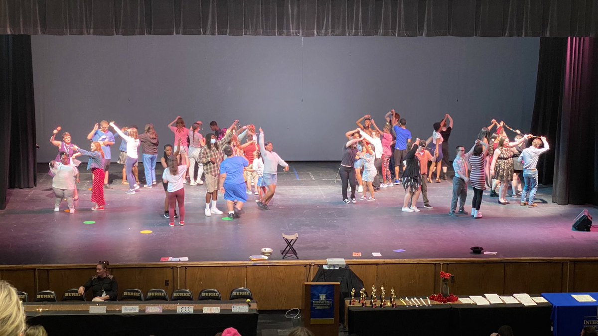 Dancing Classrooms performance at <a href="/OPS_Burke/">Burke High School</a> today! All their hard work over the last 2 months has paid off! They danced their hearts out!