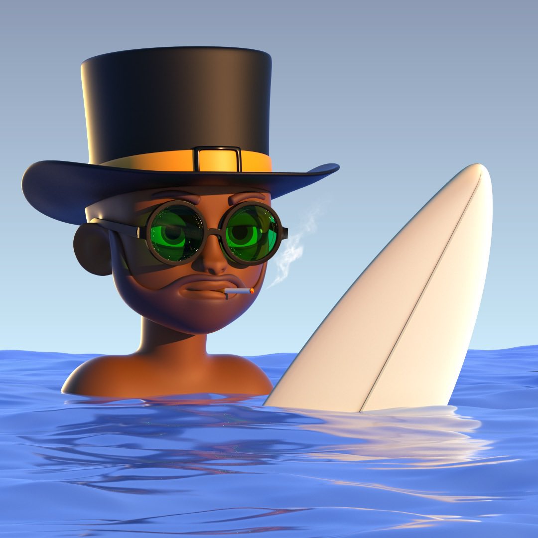 Big swell coming on the horizon #SurfPunks #v2