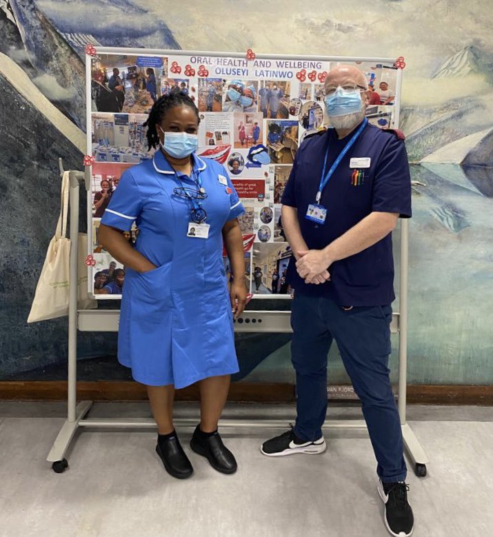 What a great #IND2022 here at @ImperialNHS CXH. Here’s the boss @SigsworthJanice opening our PtE hub, and one of our lovely dental nurses @OluLat3 @MerlynMarsden @Julie10000 @n_PiresRN @LouiseEnright87 @NomsaNyabunze @LeenaAnthony10 @AndyW_DCN @MLU_1981