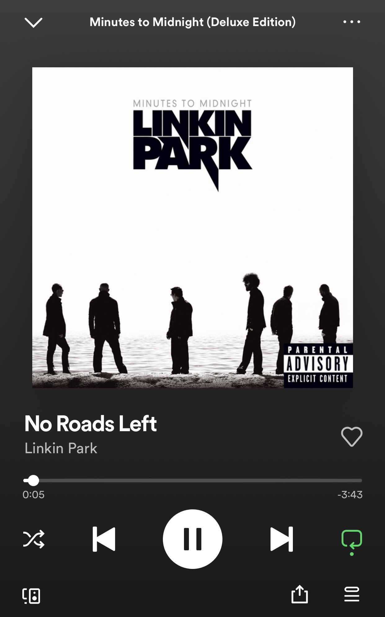 Linkin Park Minutes To Midnight Explicit Album Cover