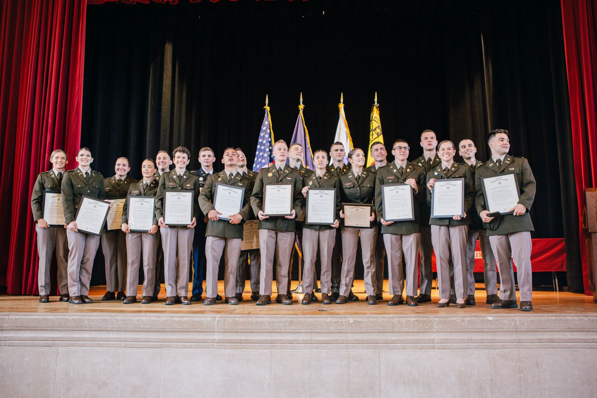 The Bison Battalion celebrated Mother’s Day by commissioning 20 Second Lieutenants into the United States Army! We are thankful for all the family and friends who continually support our program, our Cadets, and our mission. Congratulations 2LTs! Bison Strong! <a href="/7ThBDEArmyROTC/">7th Brigade</a>