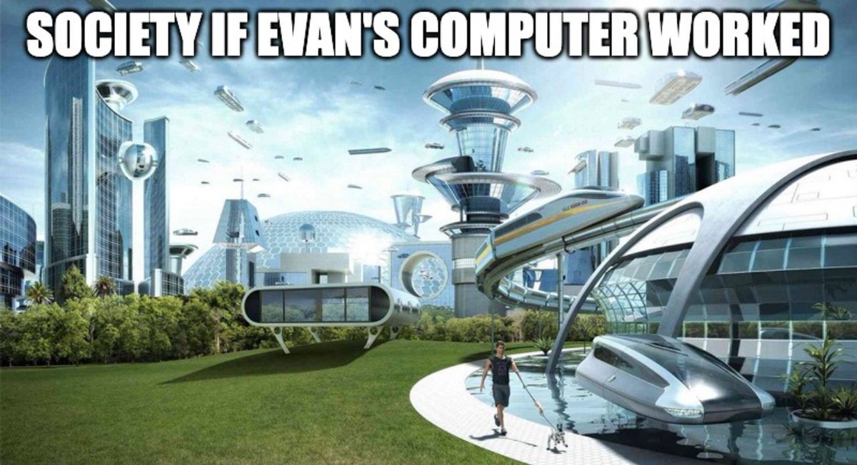 EstablishTheRun's tweet photo. You may have noticed that @evansilva was not on the latest podcast with @MikeClayNFL. That's because the #TechLord couldn't get his computer to work. https://t.co/CJOrXutLWX