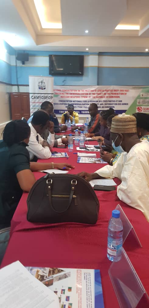 camyosfop's tweet photo. End of the consultation aimed at tracx the path to Cameroon’s participation in #MSP1 & fast trackx the ratificatn of the treaty by the Republic of Cameroon. It was filled with fecund panel & group work sessions. https://t.co/liWL0yBulv