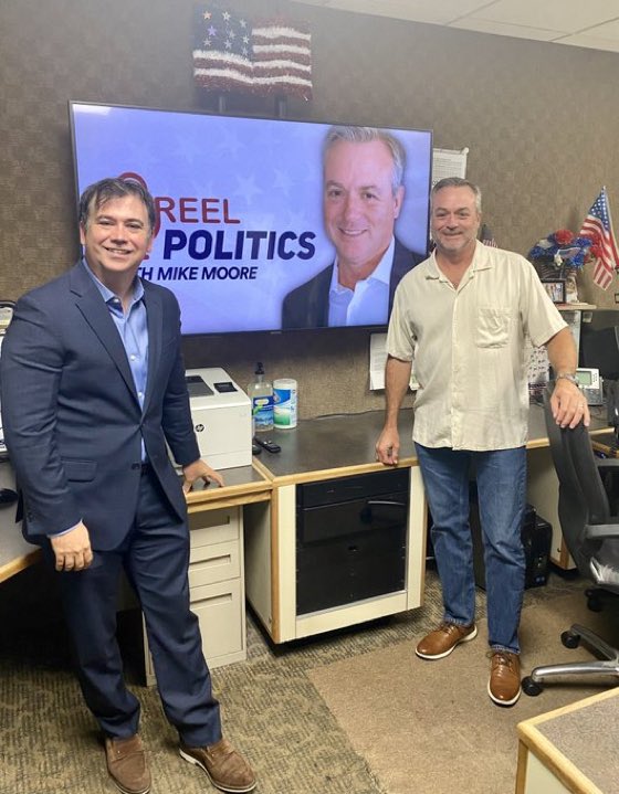 Always great chatting with <a href="/mikemoore2014/">Mike Moore</a>.  We had a great conversation about the importance of parent involvement in education and the need for a portfolio system of education.