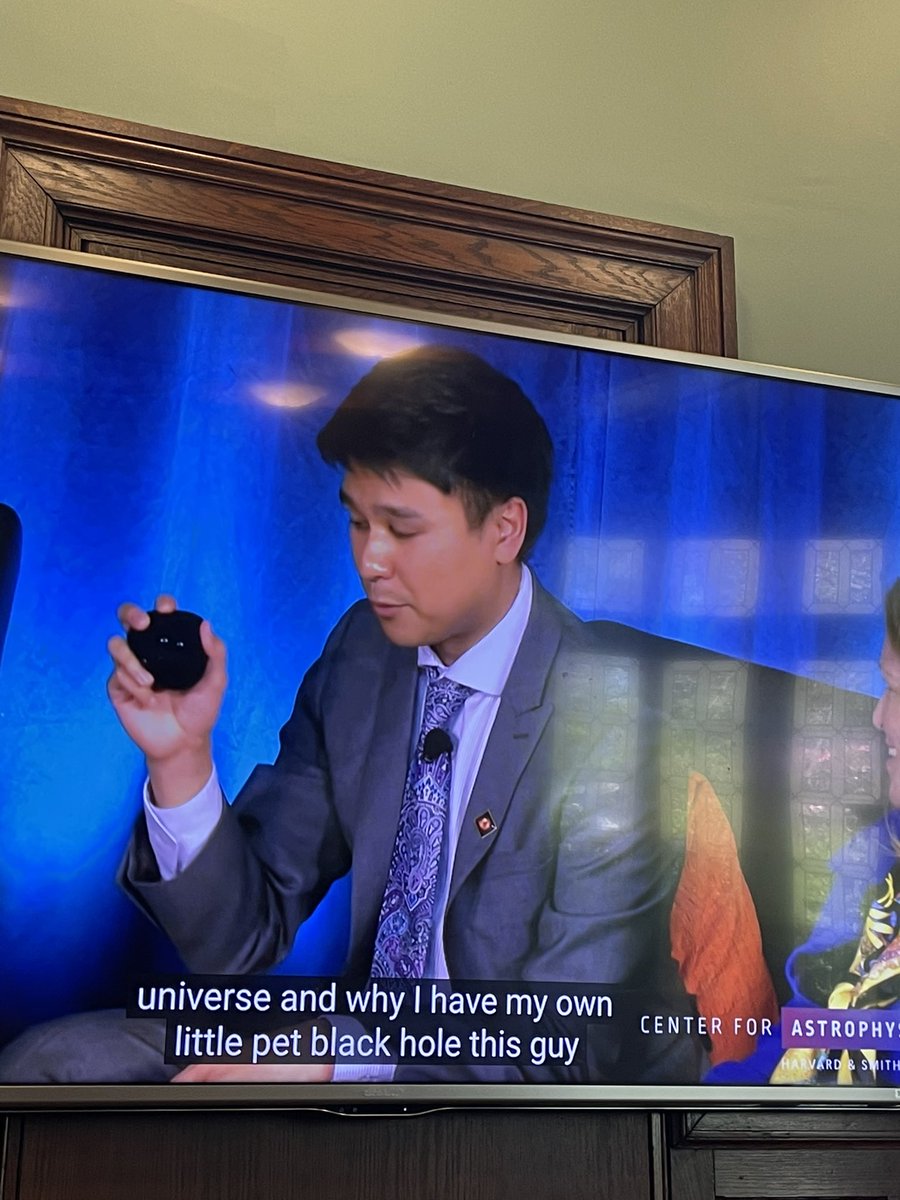 Michael Tremmel (@michaeltremmel) on Twitter photo <a href="/SheerPriya/">Priyamvada Natarajan</a> <a href="/YaleAstronomy/">Yale Astronomy</a> <a href="/Yale/">Yale University</a> @harvardbhi <a href="/ehtelescope/">Event Horizon 'Scope</a> And don’t forget the pet black hole! <a href="/SheerPriya/">Priyamvada Natarajan</a> <a href="/YaleAstronomy/">Yale Astronomy</a> <a href="/Yale/">Yale University</a> @harvardbhi <a href="/ehtelescope/">Event Horizon 'Scope</a> And don’t forget the pet black hole!