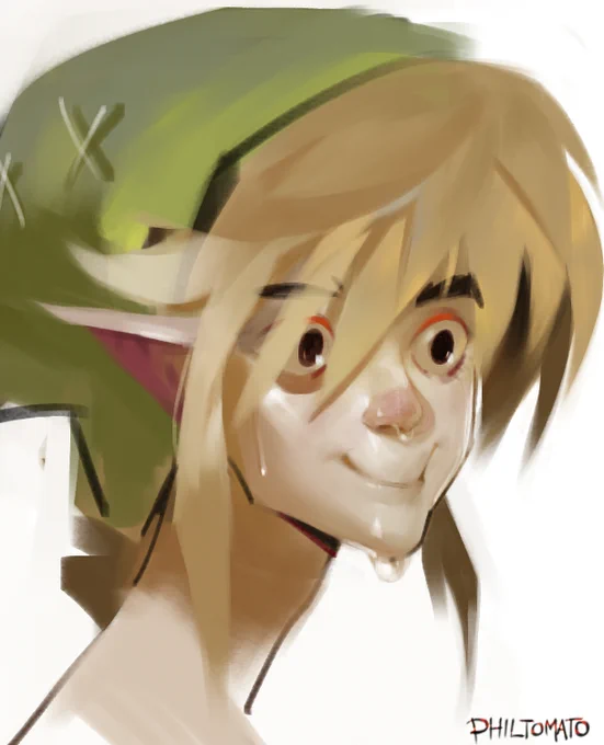 What do you think Zelda's looking at? 