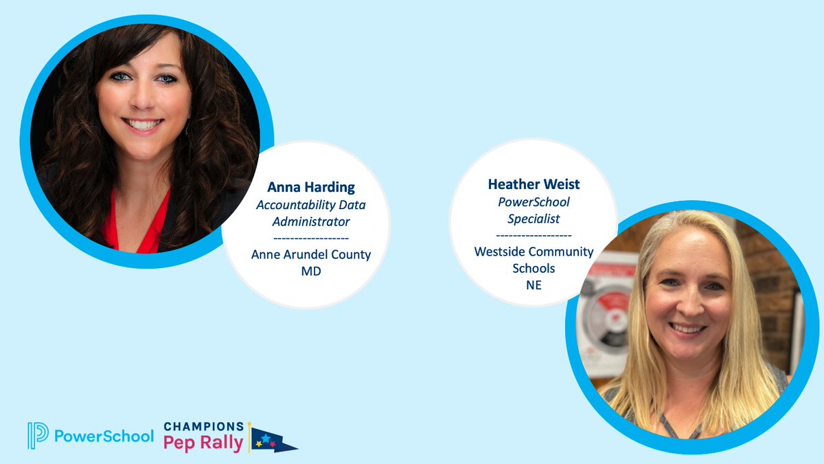 🙌Congrats <a href="/Anna_H_IDD/">Anna Harding</a> from <a href="/AACountySchools/">AACPS</a> and <a href="/heavenlea75/">Heather Lea Weist</a> from <a href="/Westside66/">Westside Community Schools</a> for being recognized by <a href="/MyPowerSchool/">PowerSchool</a> COO <a href="/maulikdatanwala/">Maulik Datanwala</a> for being a #rockstar during our #PSChampion Pep Rally