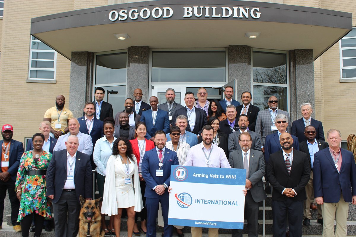 winningvets's tweet photo. Congrats to our newest VIP INTERNATIONAL Class comprised of 34 companies from 15 states, plus D.C. Time to get out there and WIN! #winningvets #VIPINTERNATIONAL #NationalVIP #ArmingVetsToWIN #vetbiz #vosb #sdvosb https://t.co/gvR98Oq3Pv