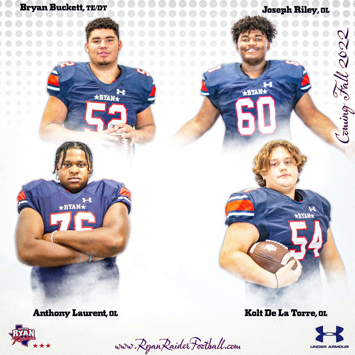 RyanRaiderFB's tweet photo. Coming 8.25.2022
#WinUpFront
#RAFN #Surface2Air #SonsOfRyan
#txhsfb @dctf @DentonISDSports https://t.co/APhiet2n1T