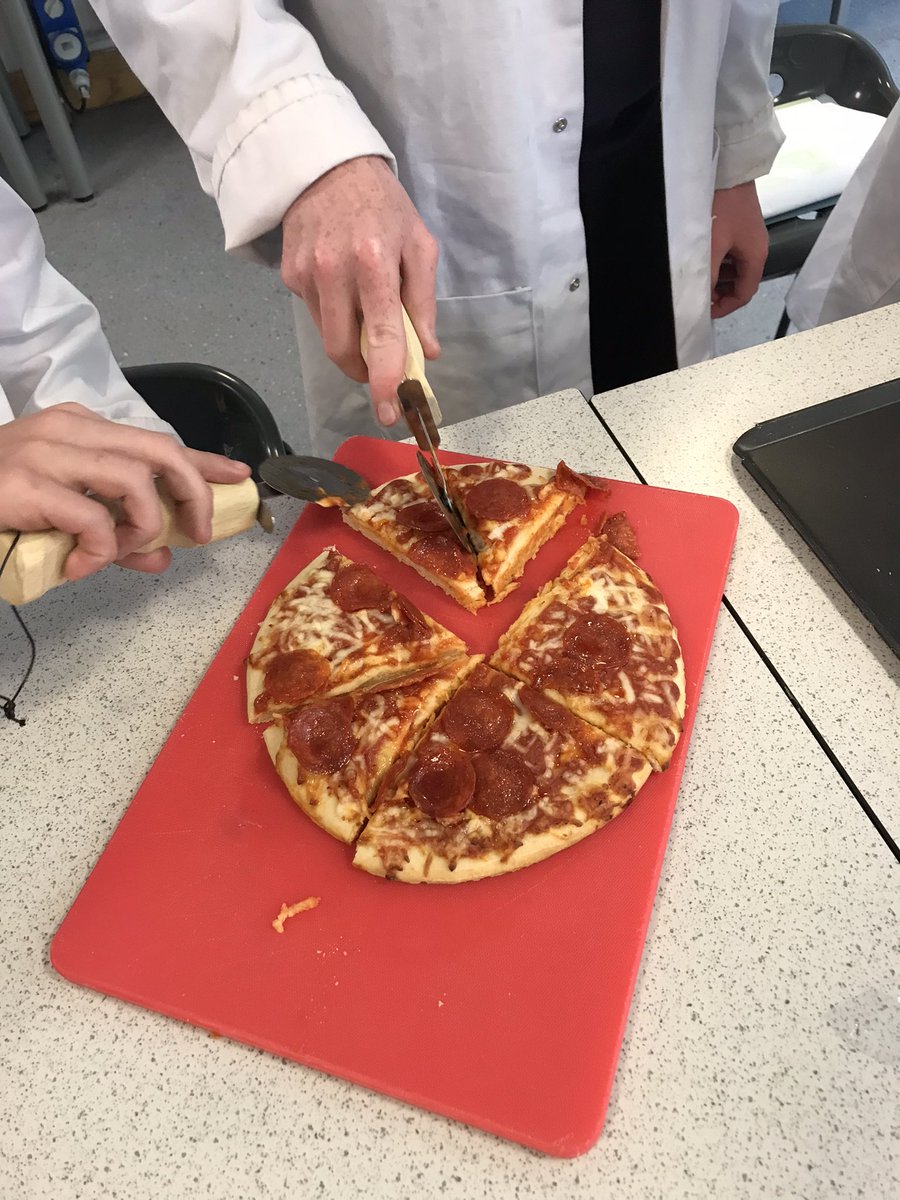 Year 10 DT students had fun testing and evaluating their pizza cutters this morning. <a href="/SCA_Community/">Salford City Academy</a> #DandT #TeamTechnology