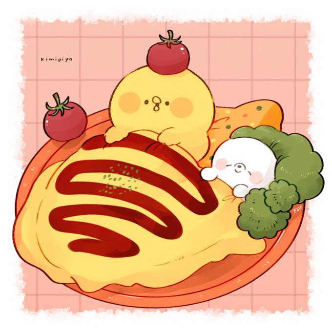 「オムライス 蕃茄」のTwitter画像/イラスト(新着)｜3ページ目