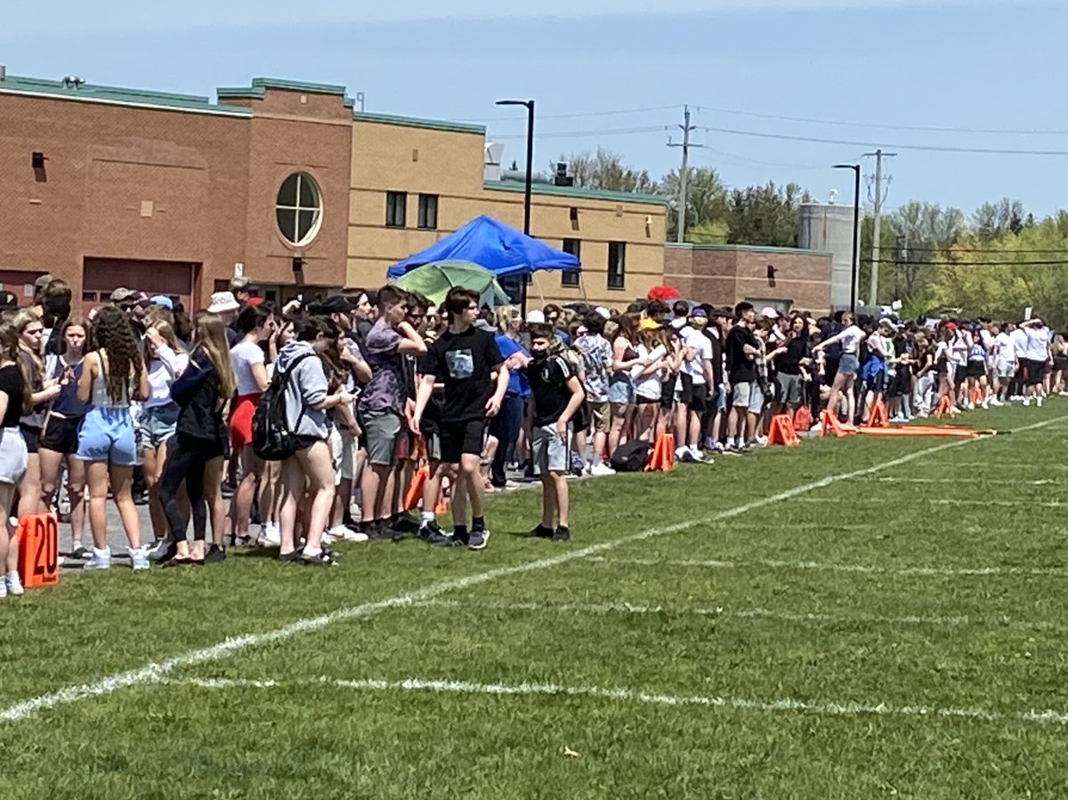 A great afternoon for girls tackle football <a href="/StMarkOCSB/">St. Mark High School</a>.  BBQ, music and football- who could ask for a better afternoon!!