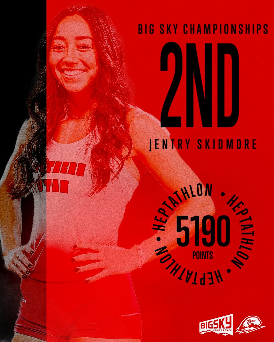 new personal best ⚡️

Jentry took 2ND in the Heptathlon 🤩

#StormTheSky