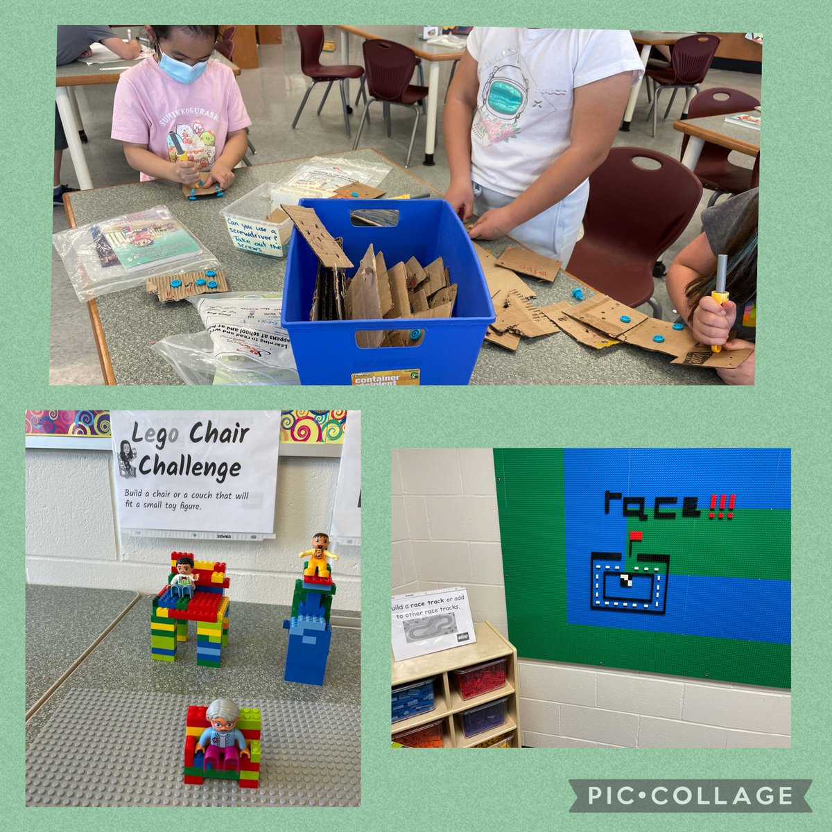 LcGgps's tweet photo. Creative minds at work! #makerspace #makedo #lego https://t.co/9jVHN4dZts
