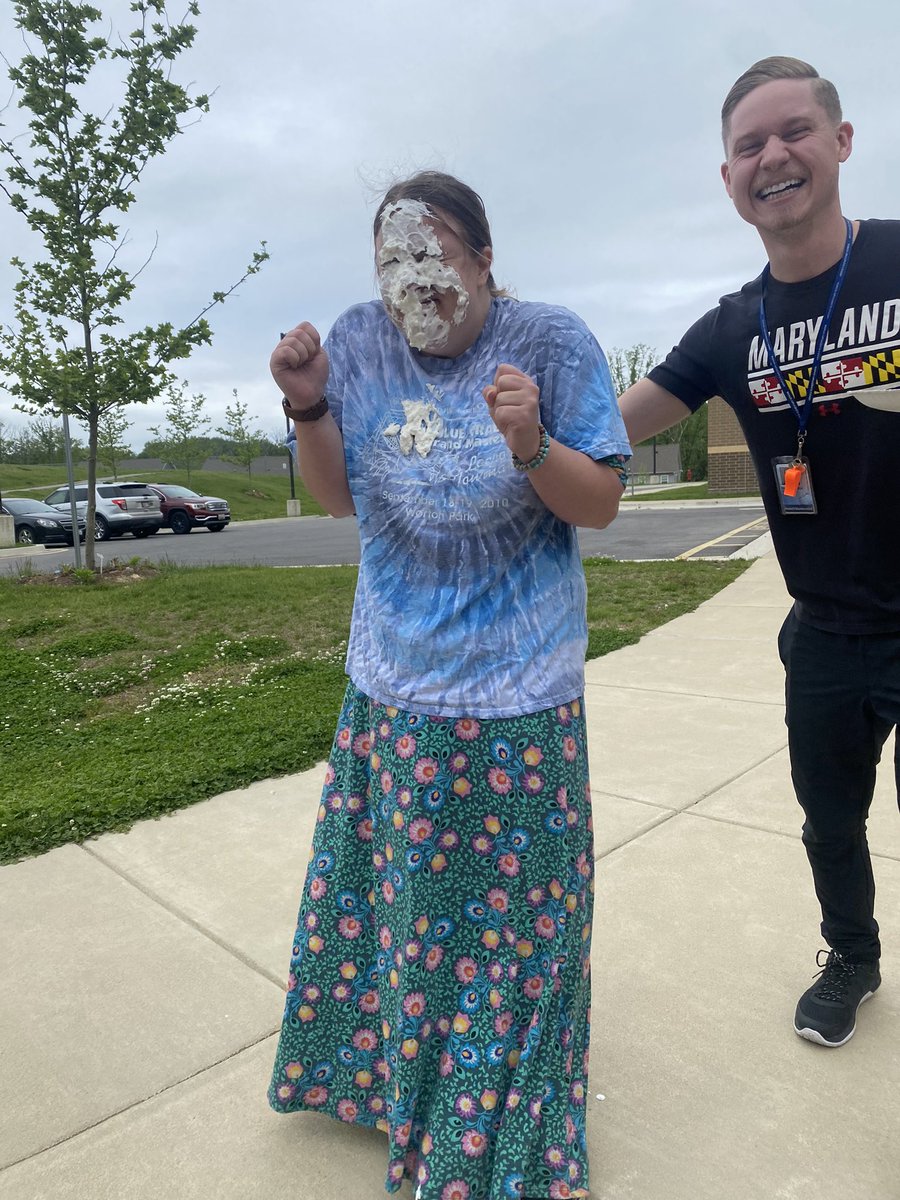 My students are iReady rockstars! 1 star=30 minutes in math and/or reading each week. We finally reached 100 stars this week!!! They got to vote for which cultural arts teacher would pie me in the face. They were SO happy, it was worth the mess! <a href="/AACountySchools/">AACPS</a> <a href="/AACPS_PK5Math/">AACPS PK-5 Math</a>