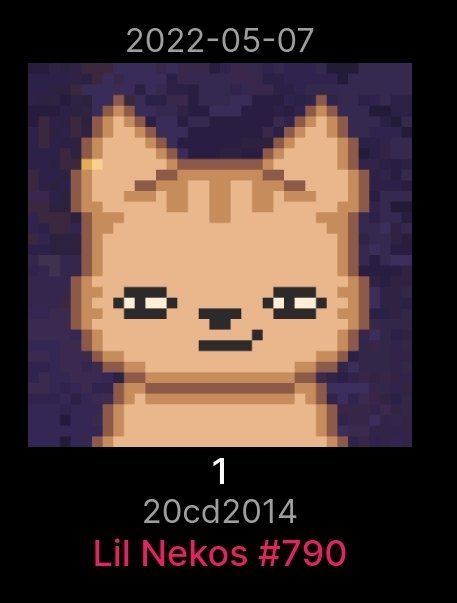 <a href="/Krachbumente66/">Krachbumente_CNFT</a> @JtADAnag <a href="/RiriCnft/">Rish$ROLL</a> @yoavgolan_nft <a href="/Dfine72358942/">Dáphne</a> Just get my LilNeko from <a href="/BrownNFT/">Brown</a> which i won at <a href="/Krachbumente66/">Krachbumente_CNFT</a> giveway😍🔥🎉