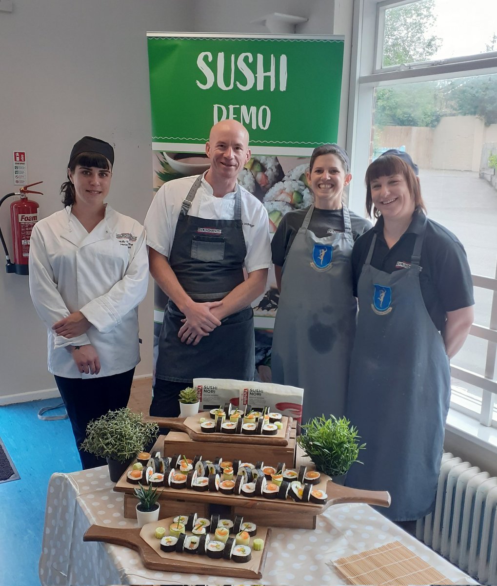 WateridgePete's tweet photo. More sushi fun @The gregg prep. Great fun-amazing team.@holroydhowe @bally1970 https://t.co/Pg2XdBMGd3