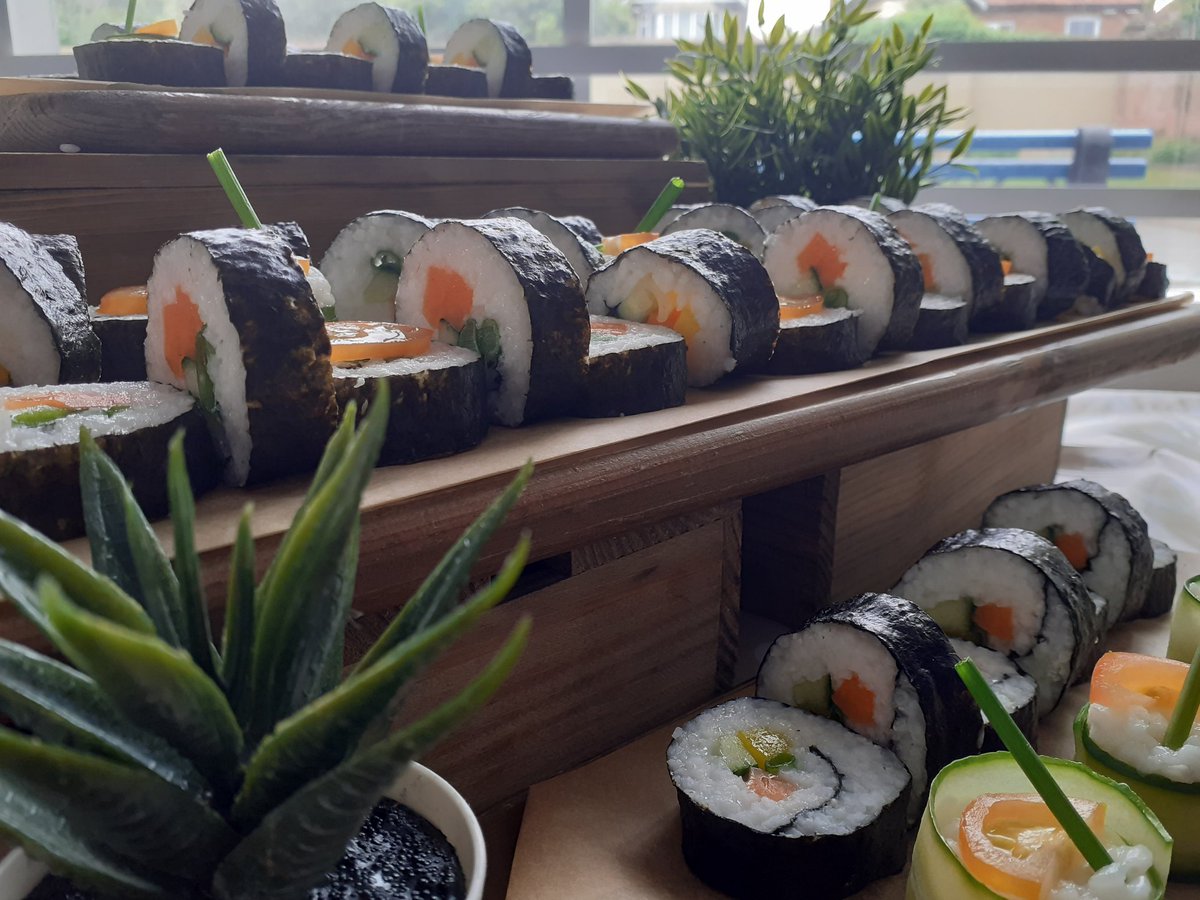 WateridgePete's tweet photo. More sushi fun @The gregg prep. Great fun-amazing team.@holroydhowe @bally1970 https://t.co/Pg2XdBMGd3