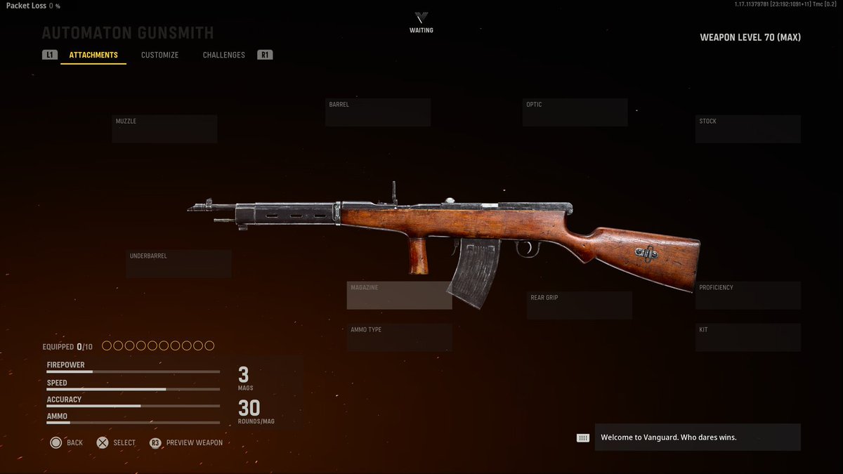 intelCDL's tweet photo. The Automaton’s default magazine size has been increased from 25 to 30 in todays update, no mention of it the patch notes though. https://t.co/BtHXBSKm7j